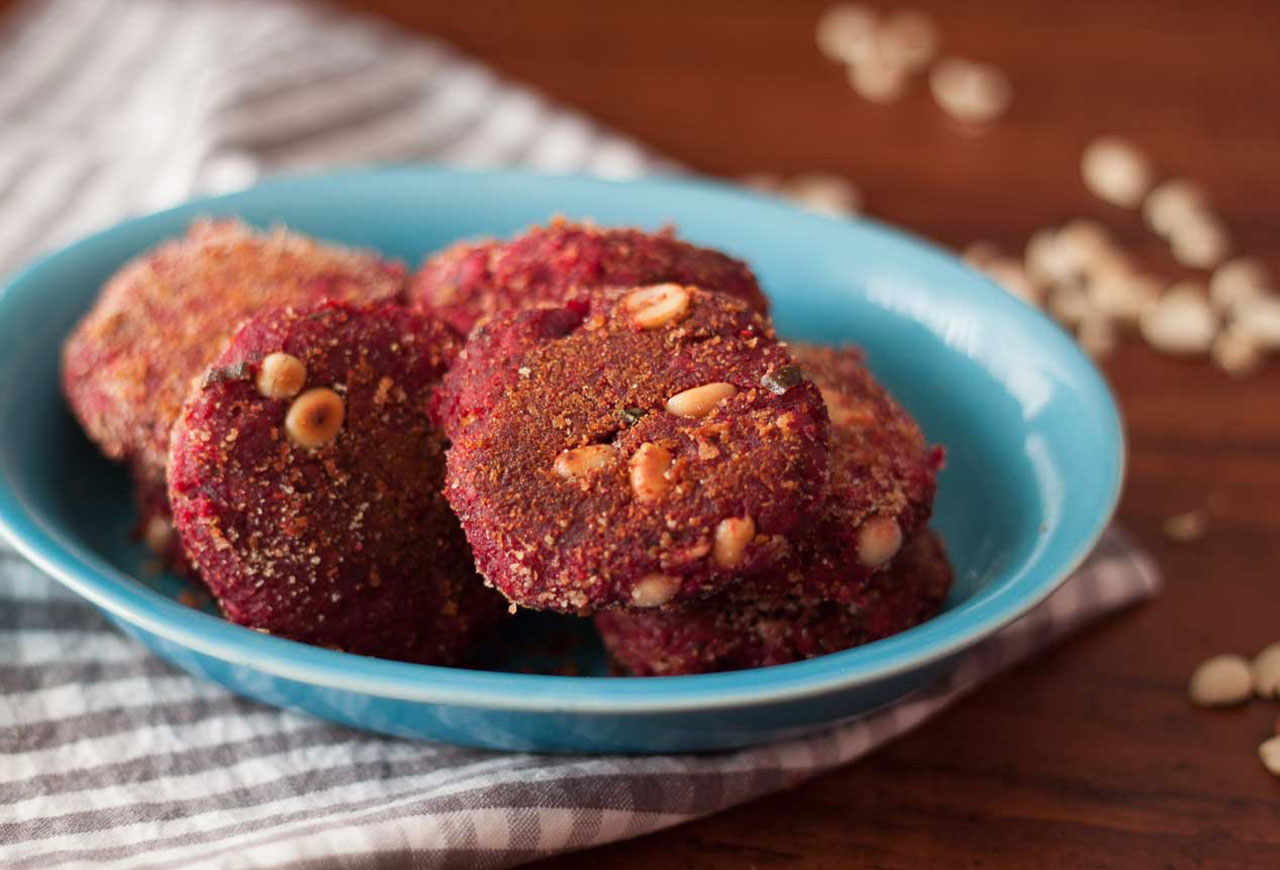 Beetroot Chicken Cutlets